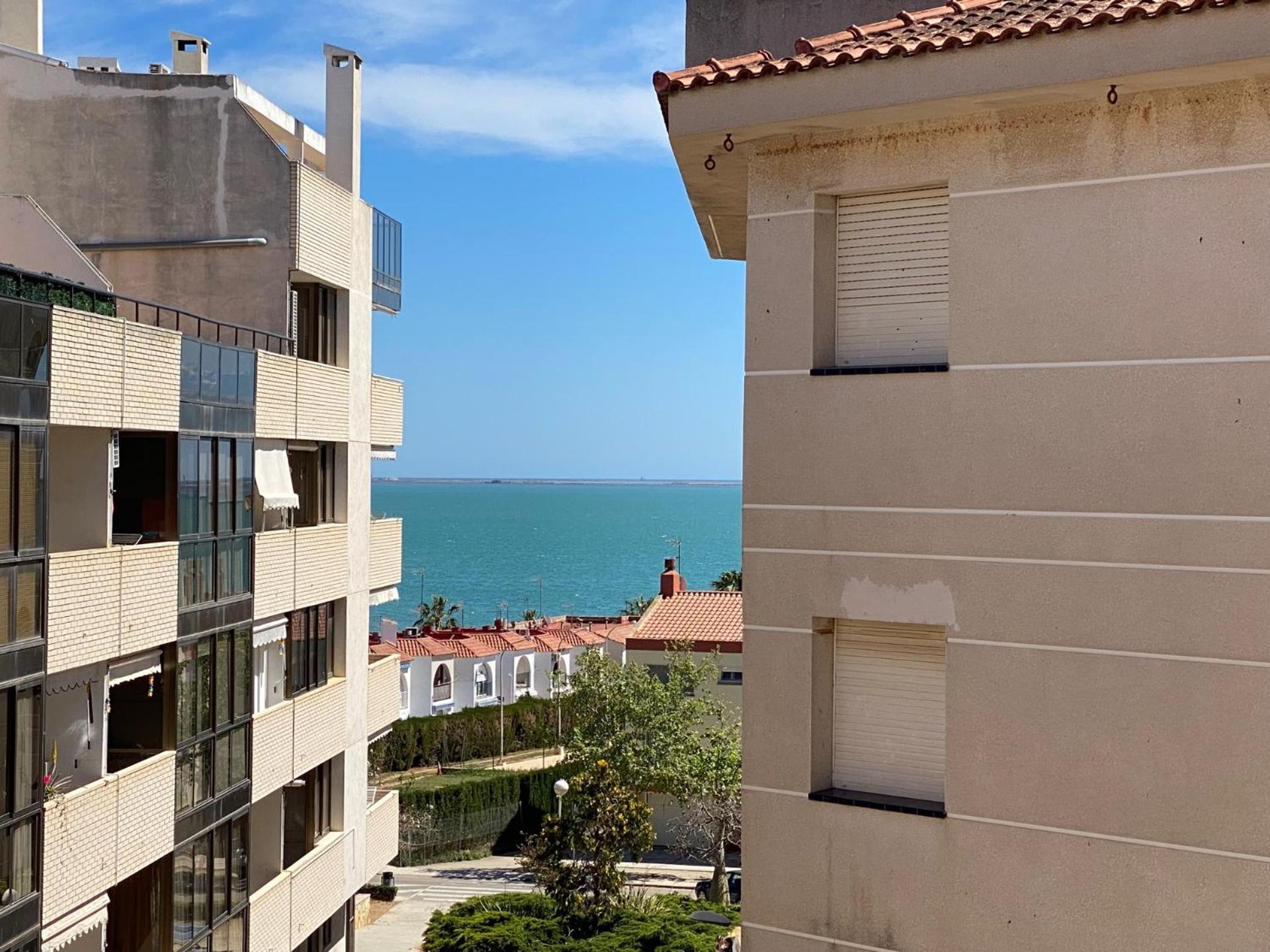 Apartamento Vistas Al Mar, Segunda Linea 3 Habitaciones Sant Carlos de la Ràpita Buitenkant foto